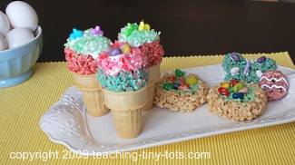 Easter Rice Krispie Treats