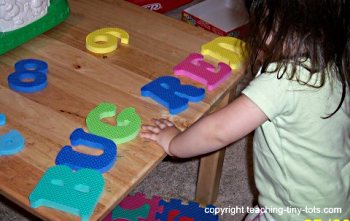 Toddler Toys Foam Alphabet And Number Puzzle