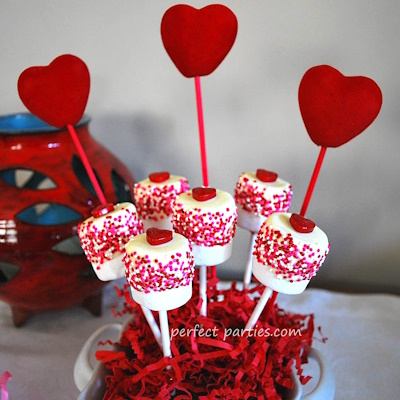 Chocolate Covered Marshmallow Centerpiece