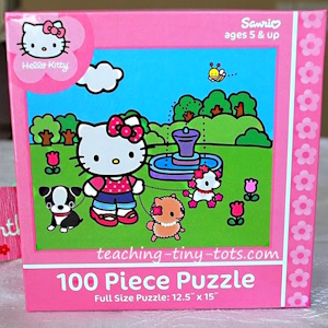 Hello Kittly Puzzle Party Favor