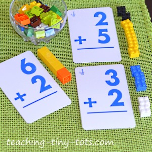 Reinforcing addition using Lego