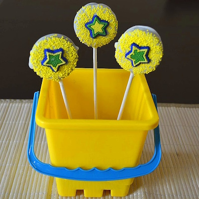 Oreo Pops in a Bucket