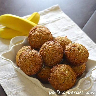 Banana Muffins with sour cream