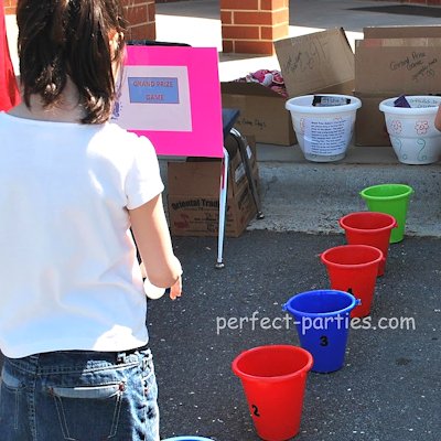 Ball and Bucket Game