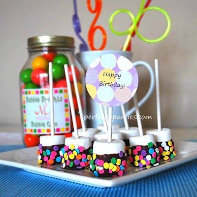 Chocolate Dipped Marshmallows for Parties