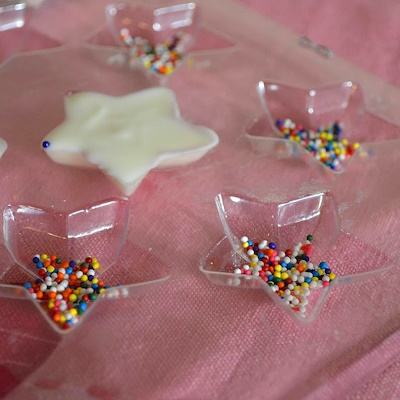 filling candy molds