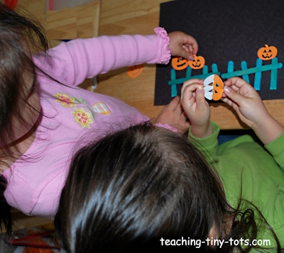 how to make Five Little Pumpkins craft