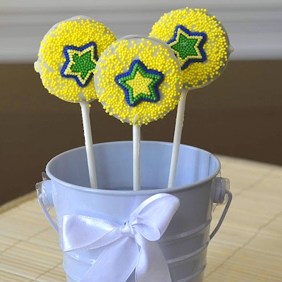 Oreo Pops with Cake Decor