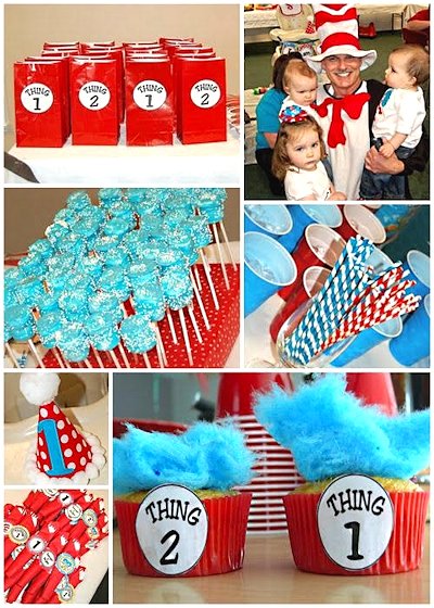 Thing 1 & 2 Party Ideas